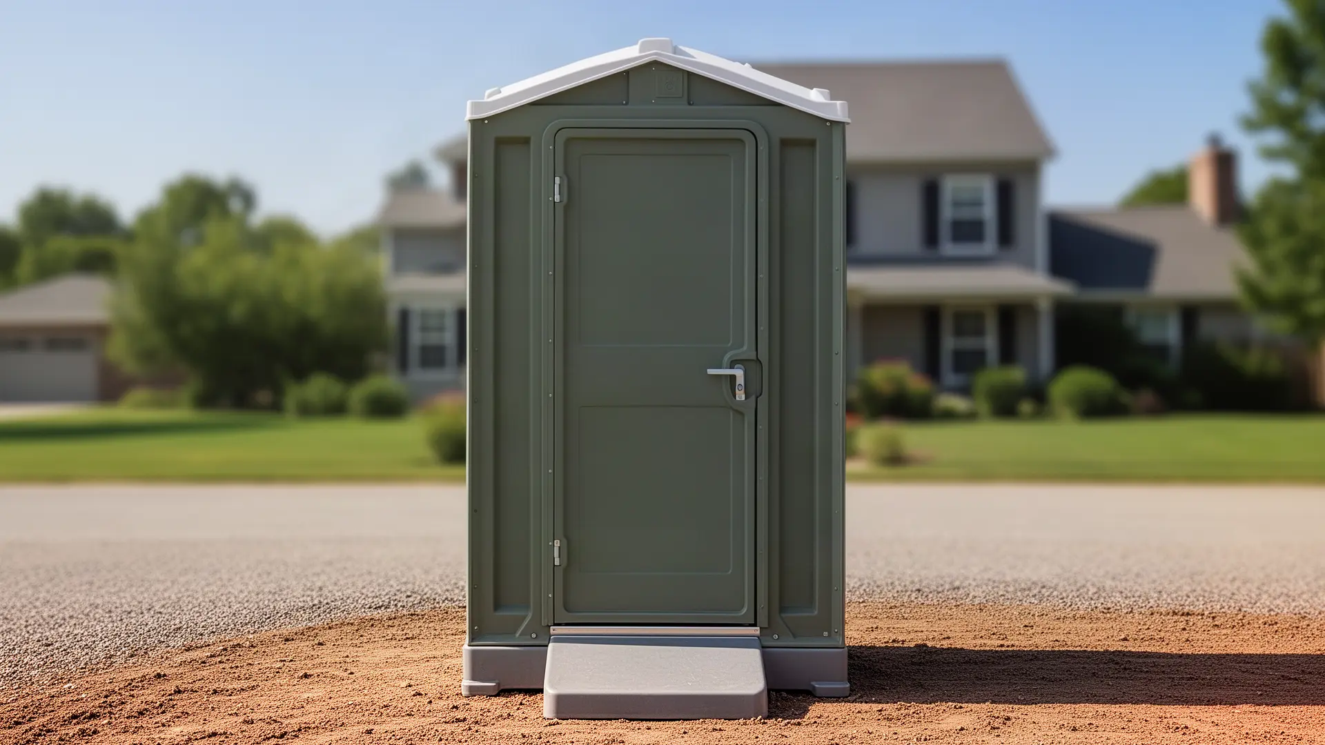 Clean porta potty unit from Morton & Crawford Porta Potties & Septic in Philadelphia, PA